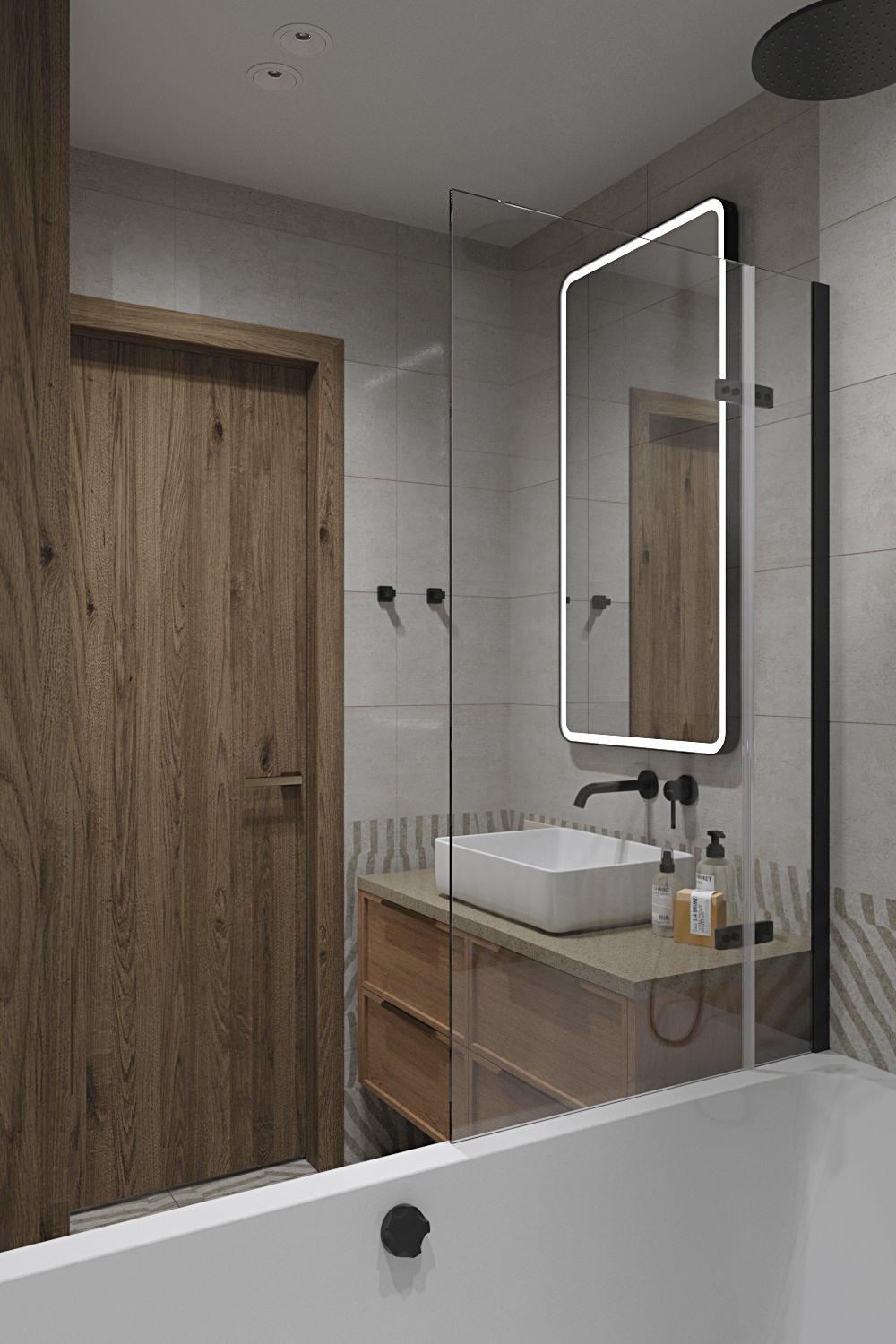 Обложка проекта: Квартира в стиле эко-минимализм