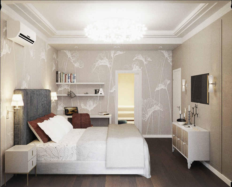 Спальная комната и Гардеробная