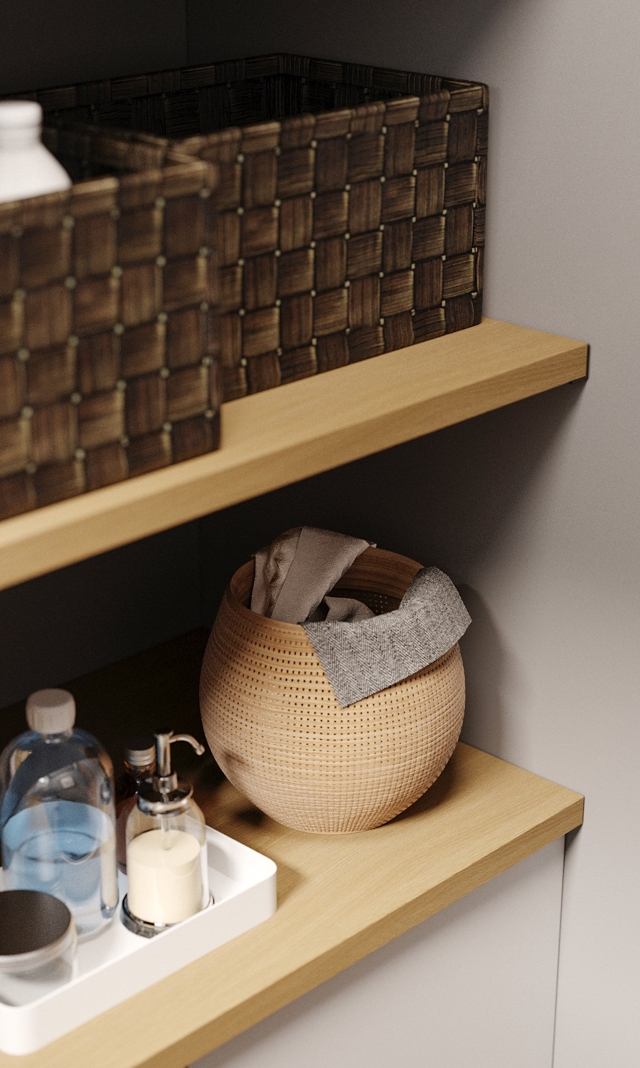 Дизайн проект ванной комнаты г.Котово