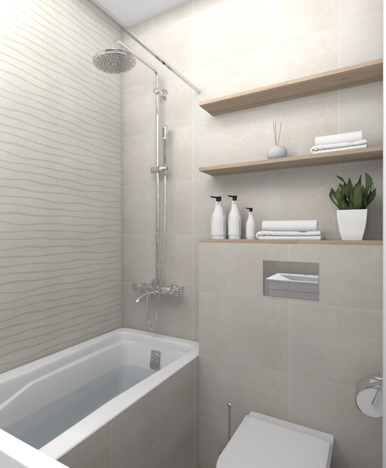 Дизайн-проект двухкомнатной квартиры по ул. Суворова