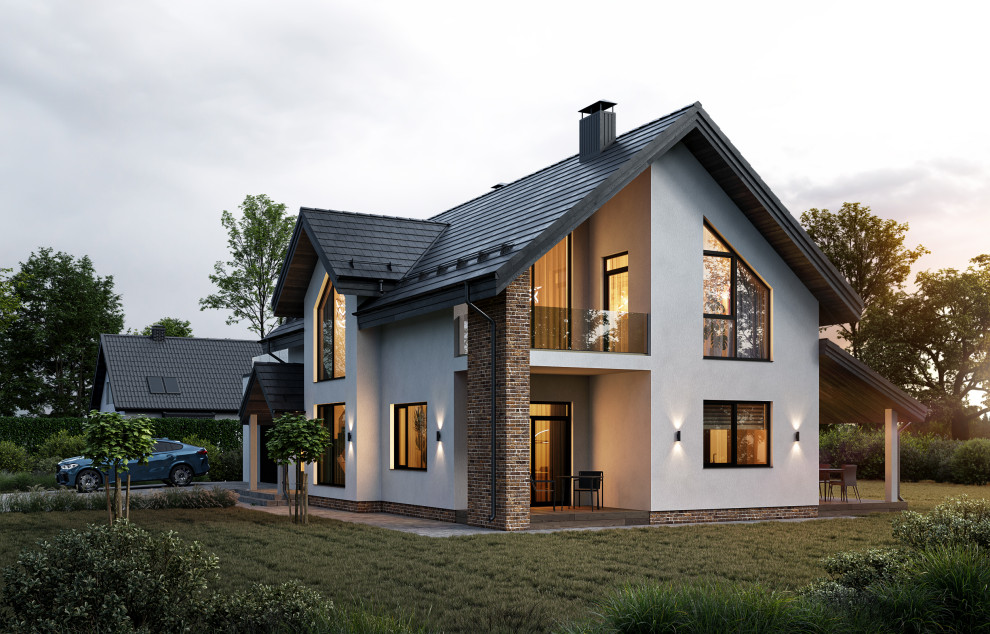 Дом в скандинавском стиле