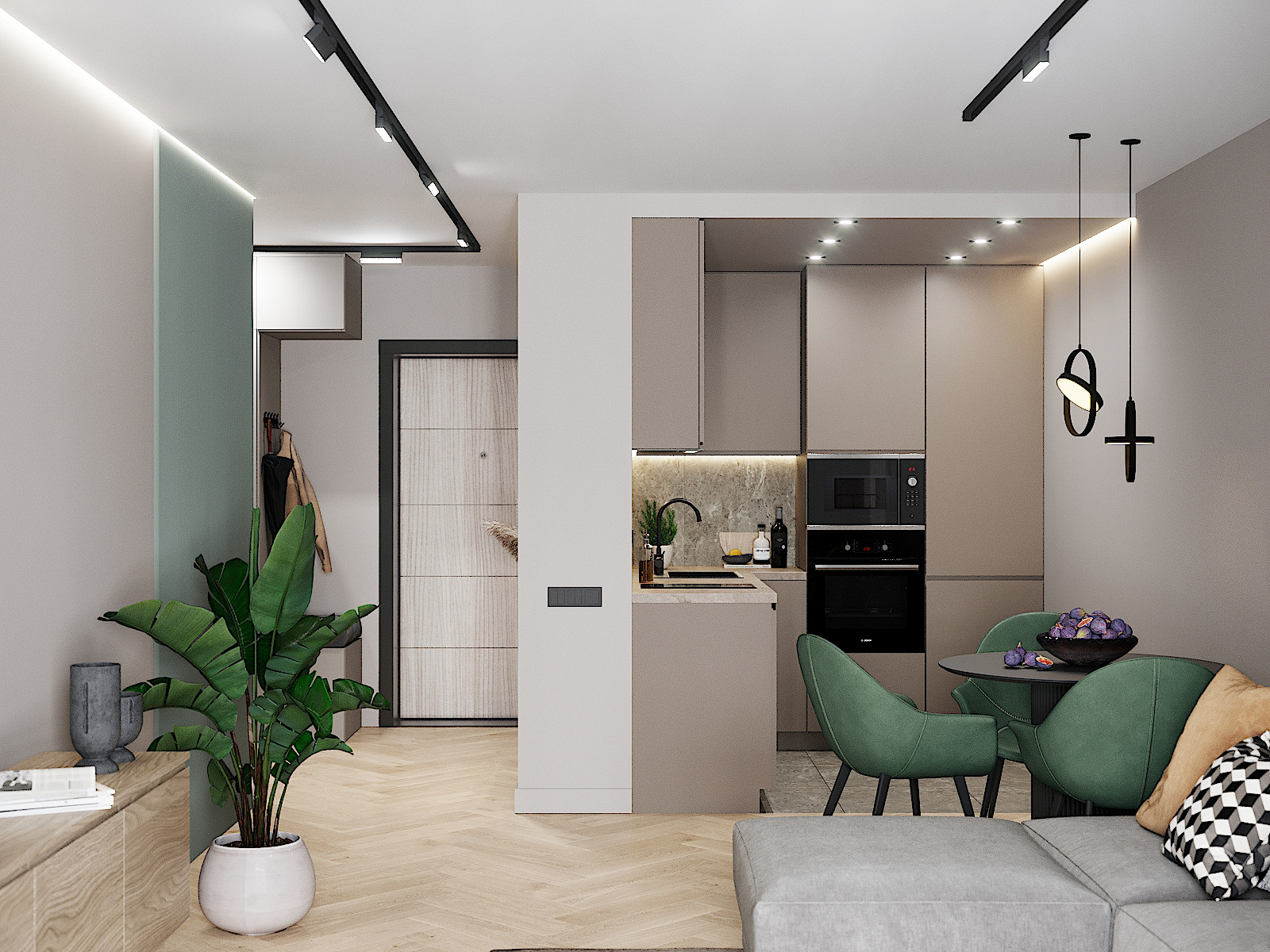 Квартира для молодого человека в ЖК на Березовой роще