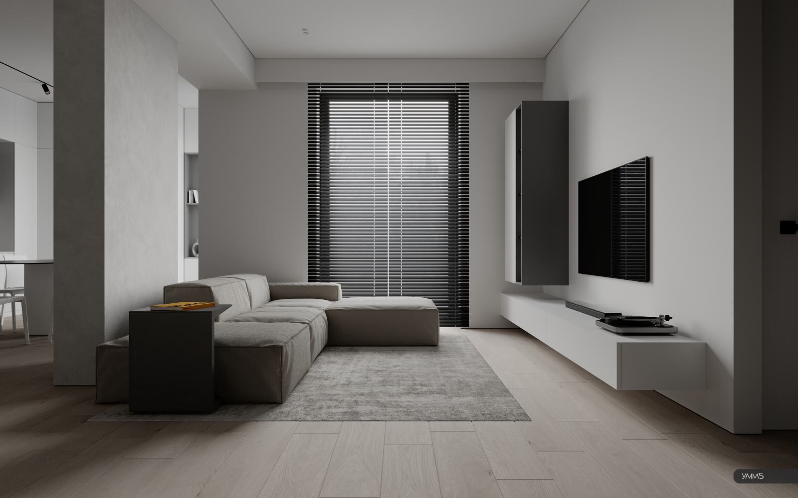 MIRA | Проект двухуровневой квартиры на проспекте Мира