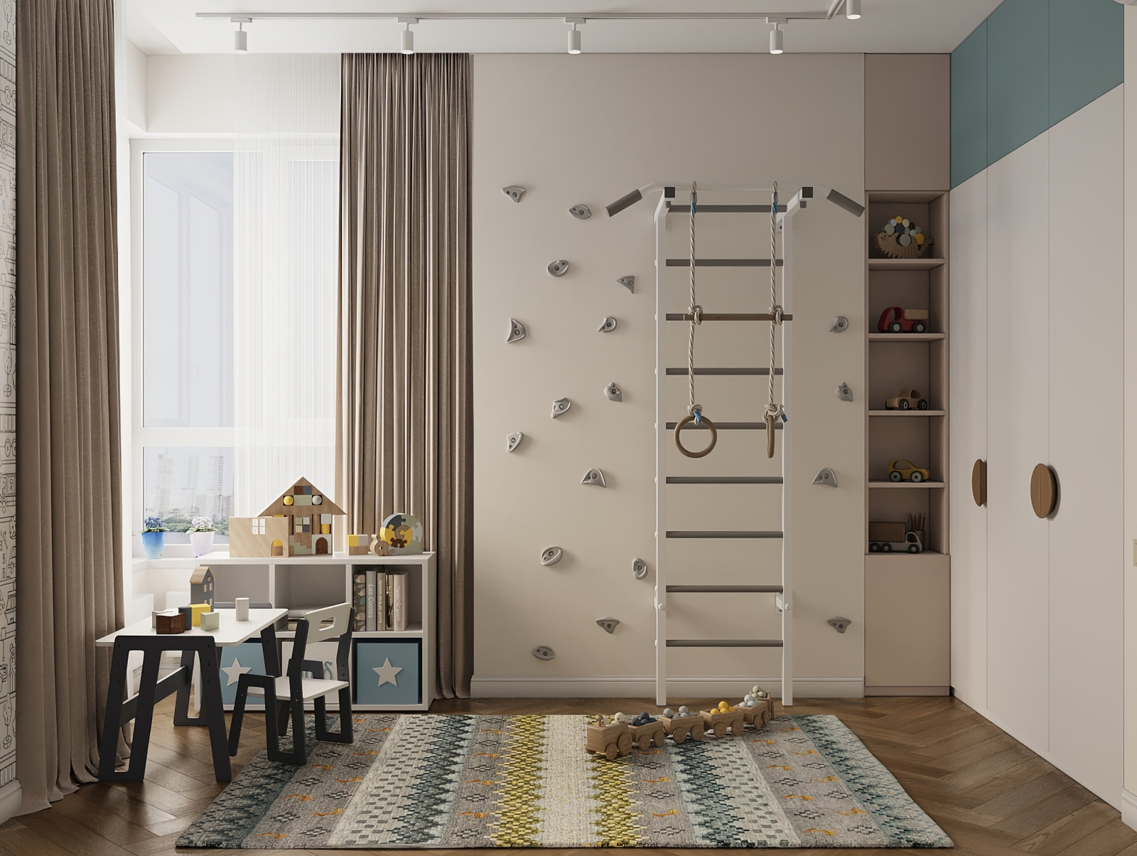 Яркая и свежая квартира в Москве