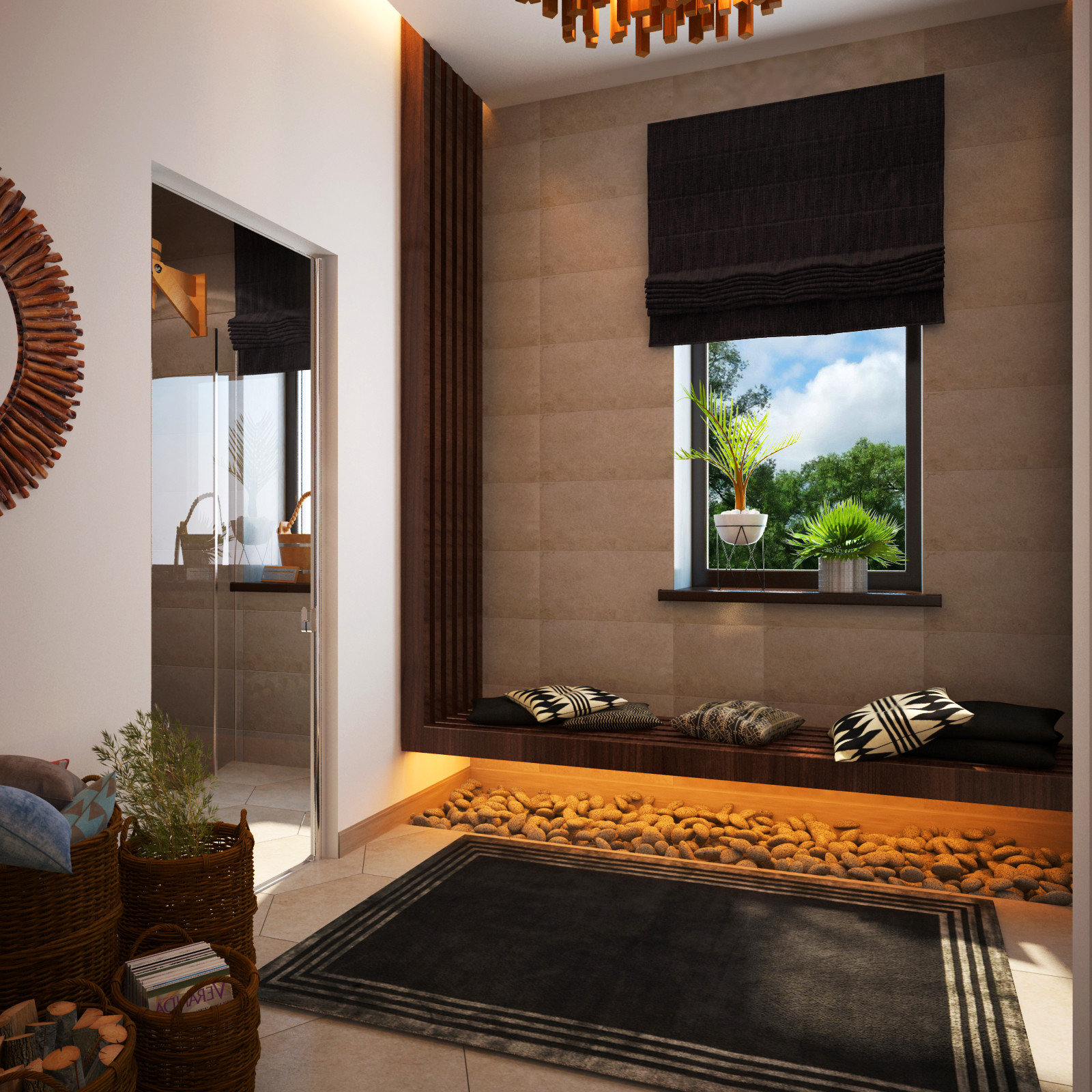 Отдельный домик во дворе с банным комплексом IO