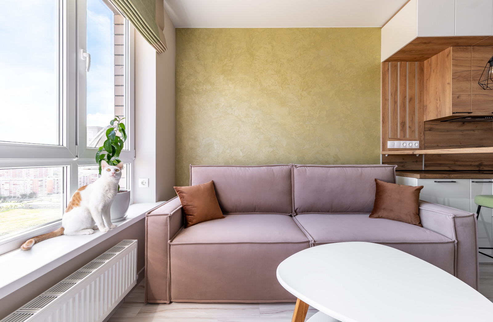 Двухкомнатная квартира для семейной пары