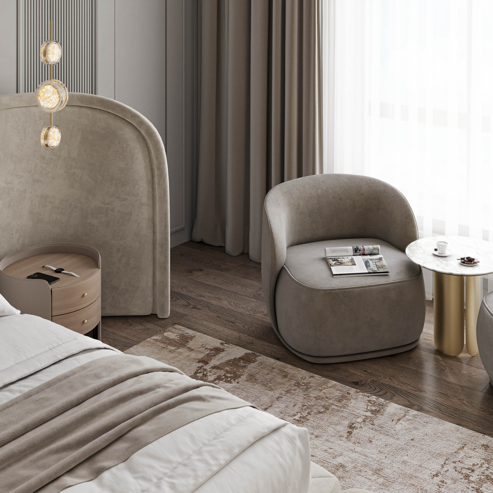 Дом в стиле неоклассика 260 м2