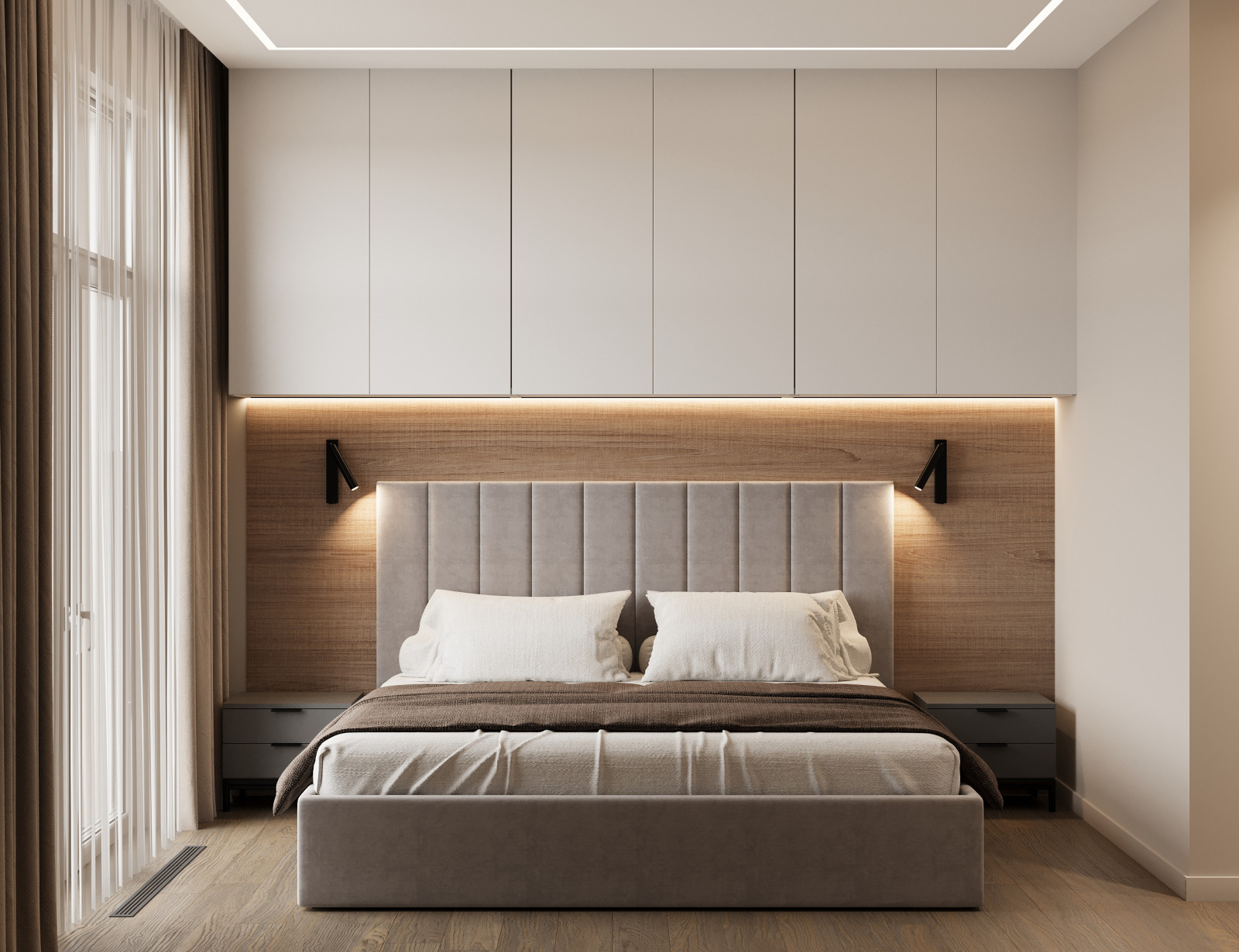 Дизайн 2-комнатной квартиры в ЖК Лермонтовский 54