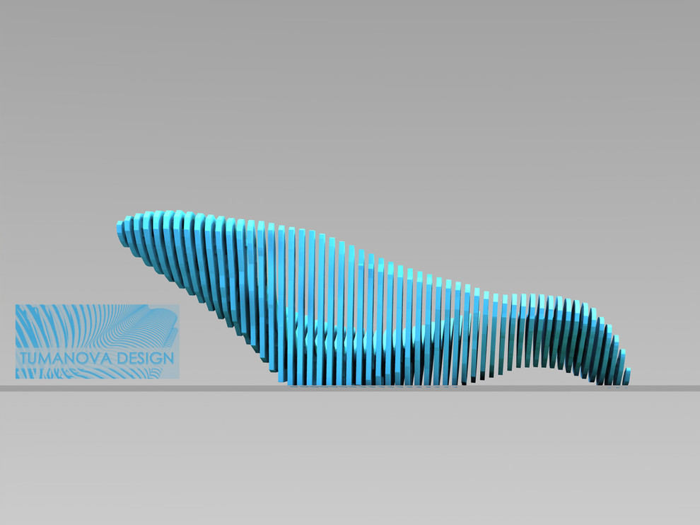 Скамейка Лепесток