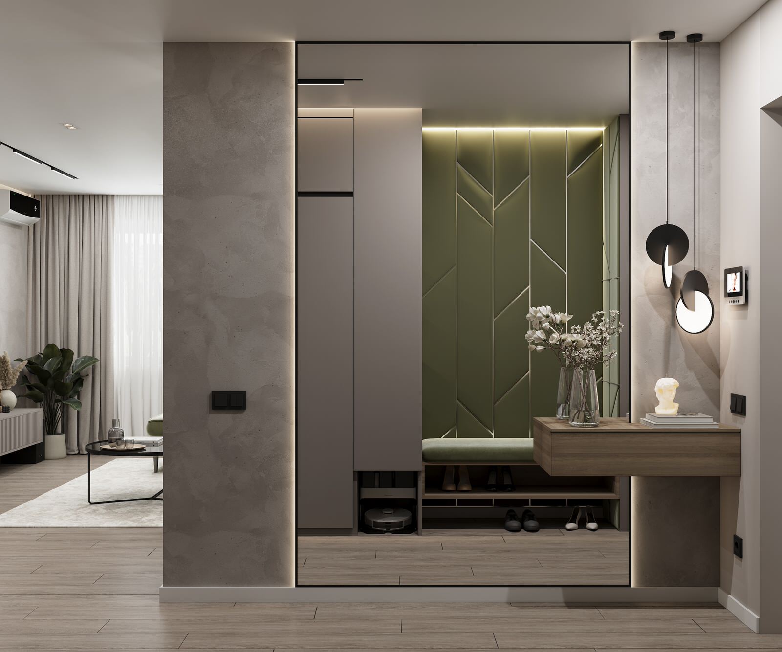 Дизайн интерьер квартиры в светлых тонах