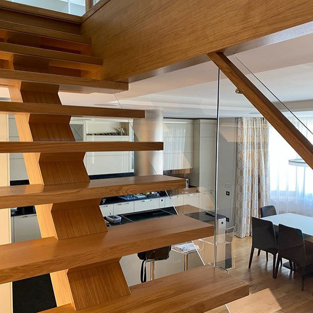 Двухэтажная квартира в Москве . Реализация