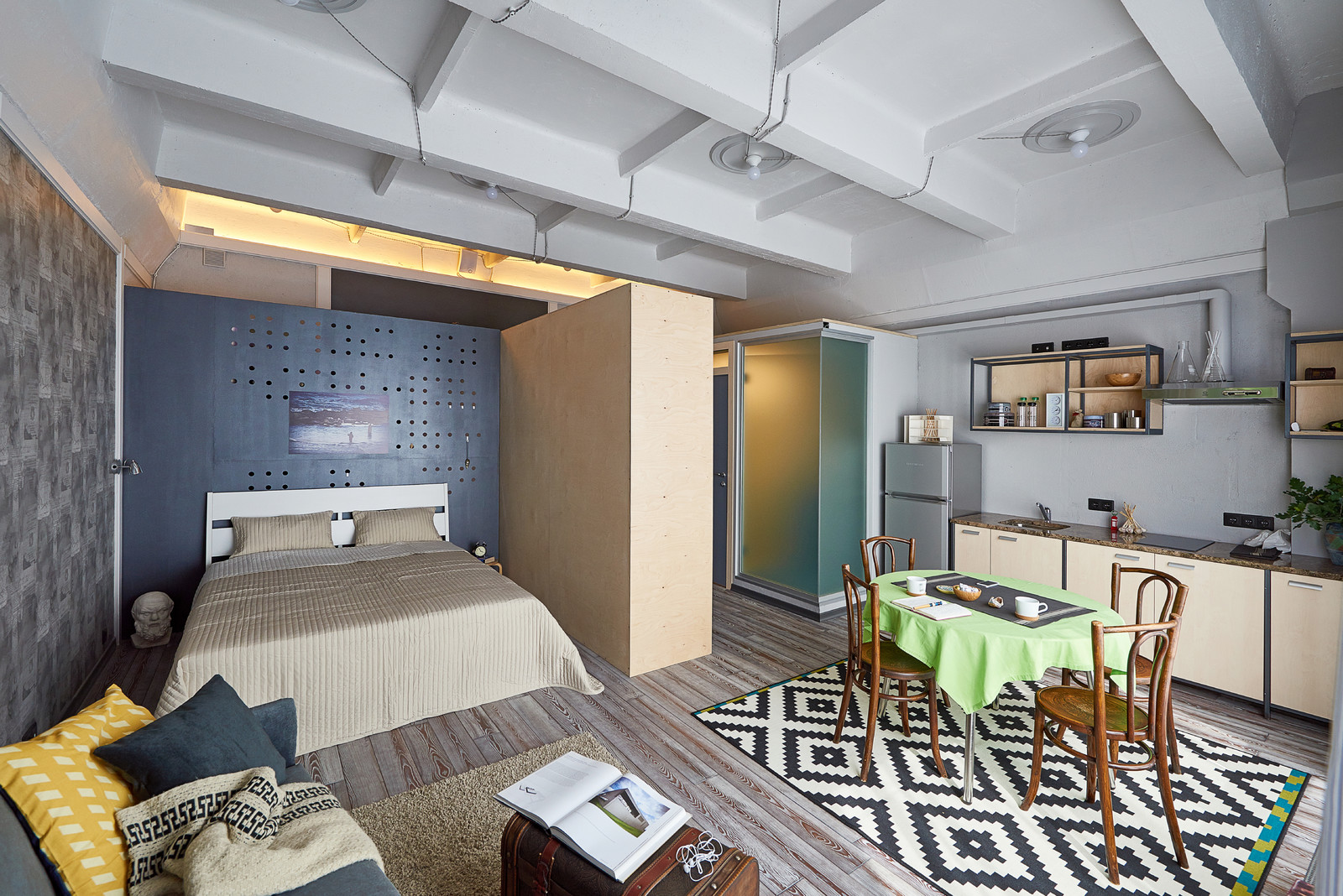 Обложка проекта: Декорирование студии в Tribeka Apartments