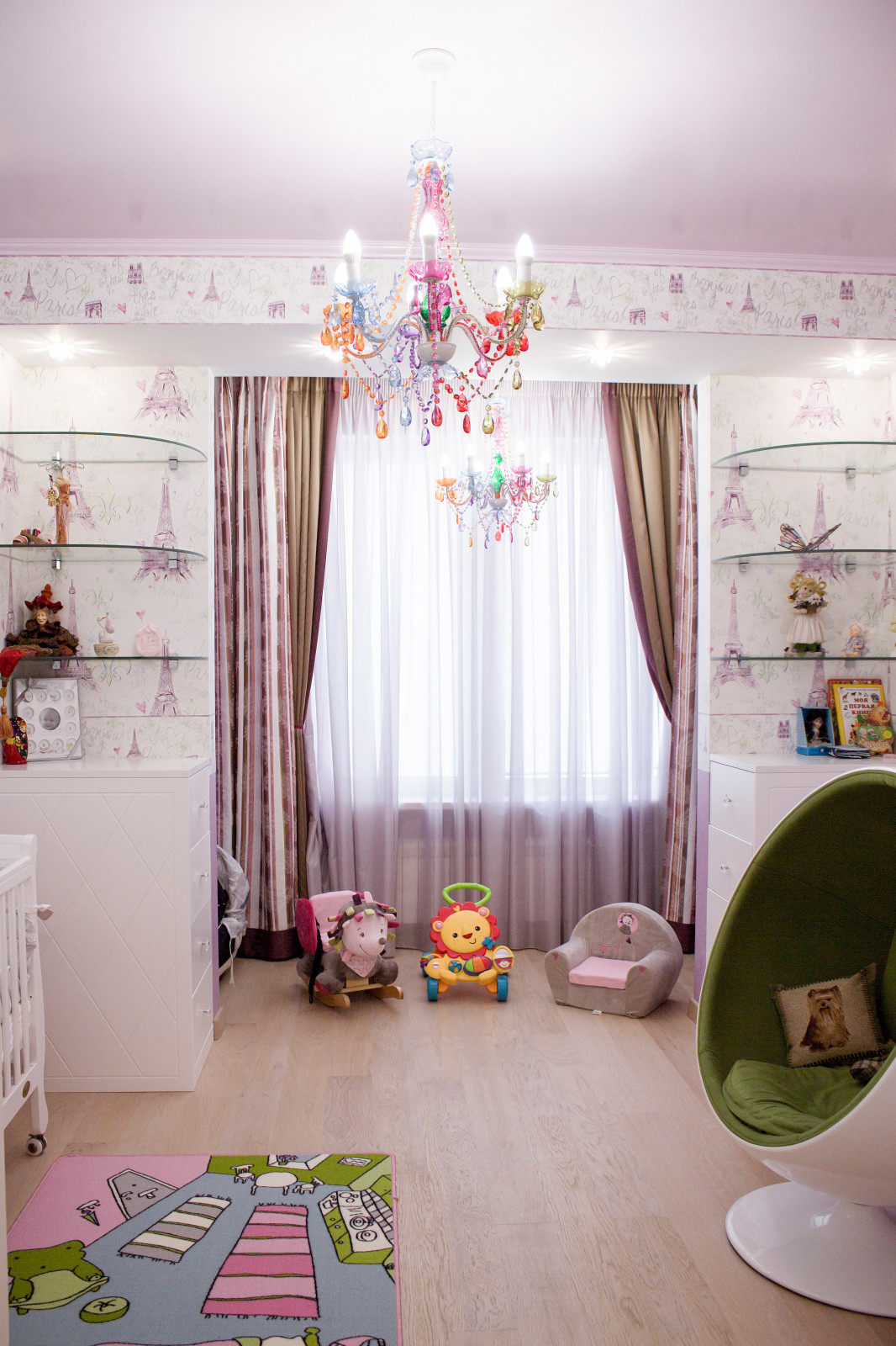 Квартира для молодой семьи с маленькой принцессой