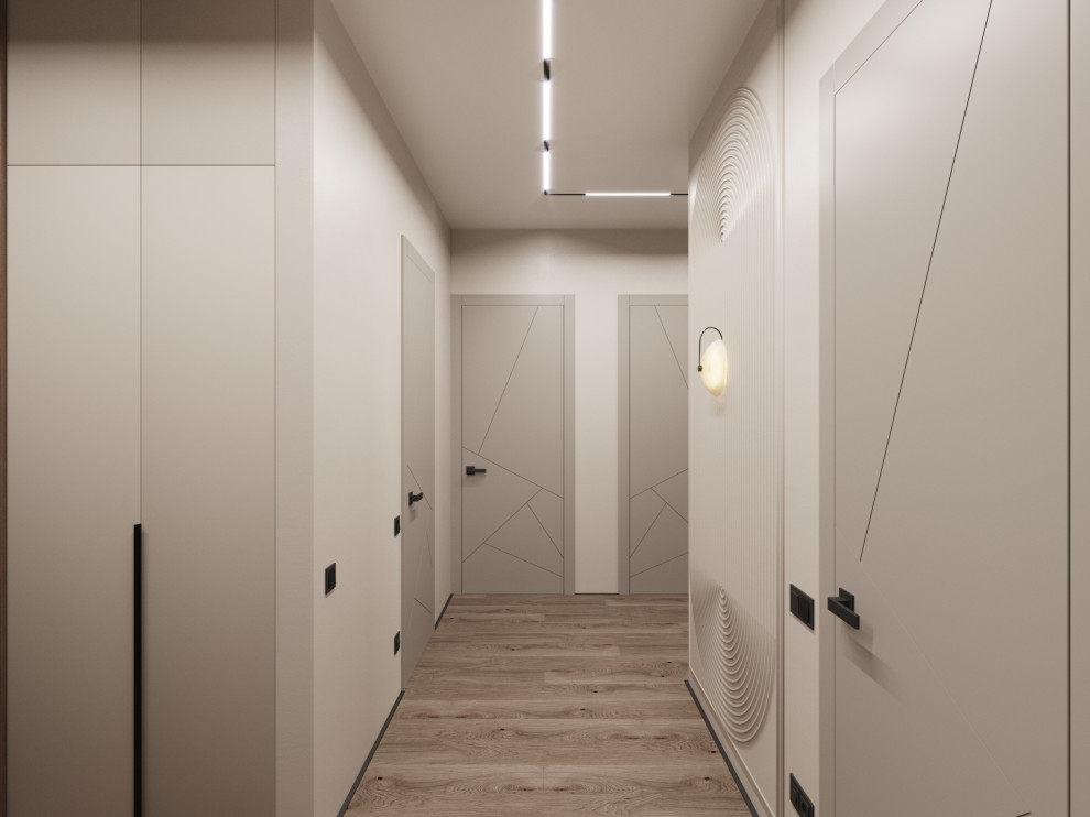 Московская современная квартира 97 кв.м для семьи с двумя детьми