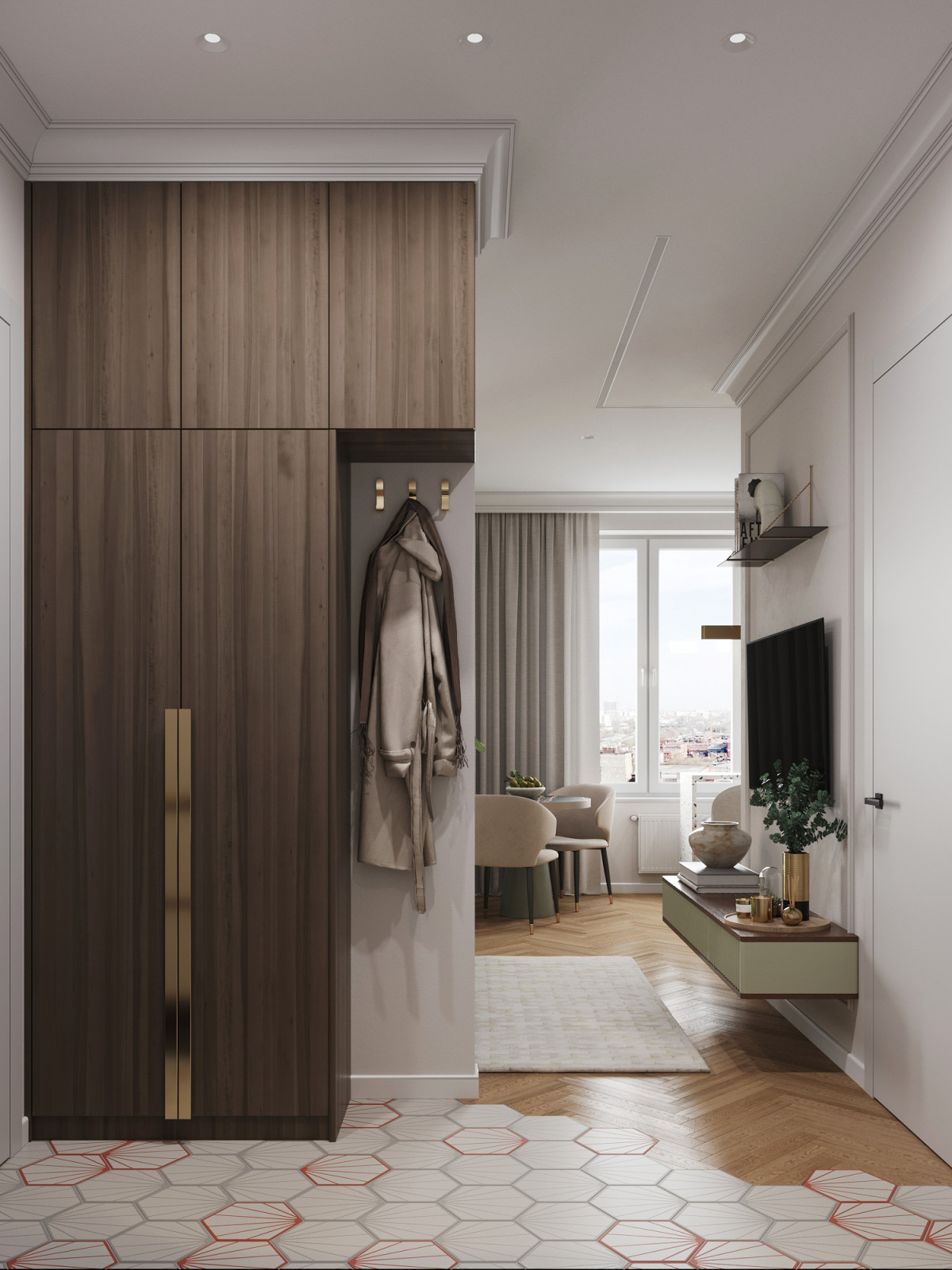 Обложка проекта: ЖК Фонвизинская Однокомнатная квартира