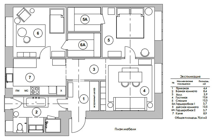 Houzz тур: Яркая квартира в русско-скандинавском стиле