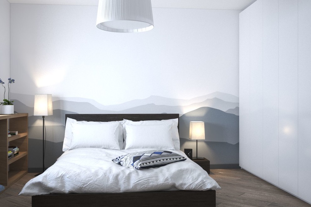 Спальня и горы