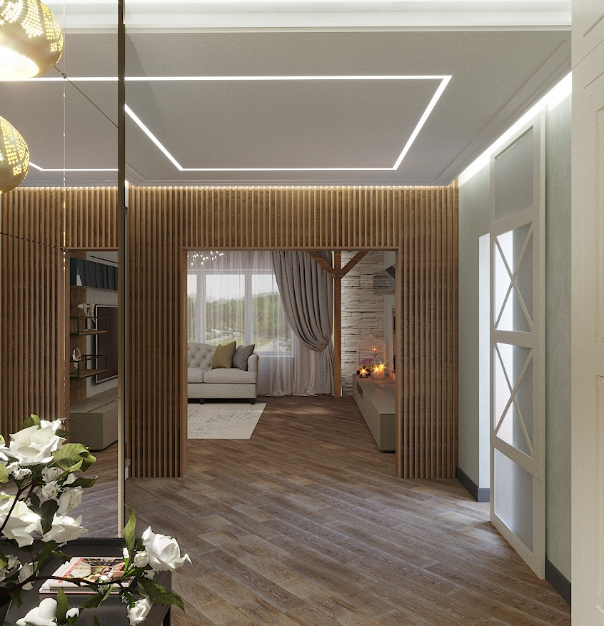 Жилой дом для семьи из 4 человек