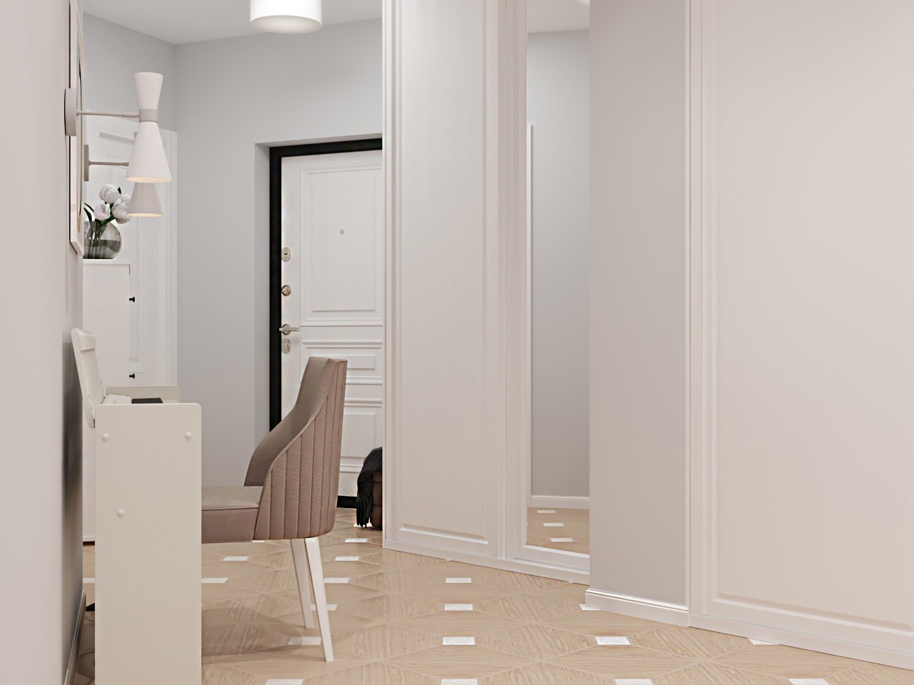 Частичный проект по ул. Лескова, Новосибирск