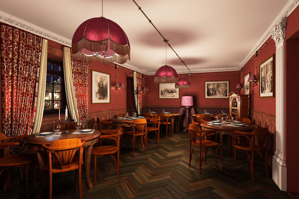 Визуализации интерьеров паб "Пивная Библиотека" г.Волгоград