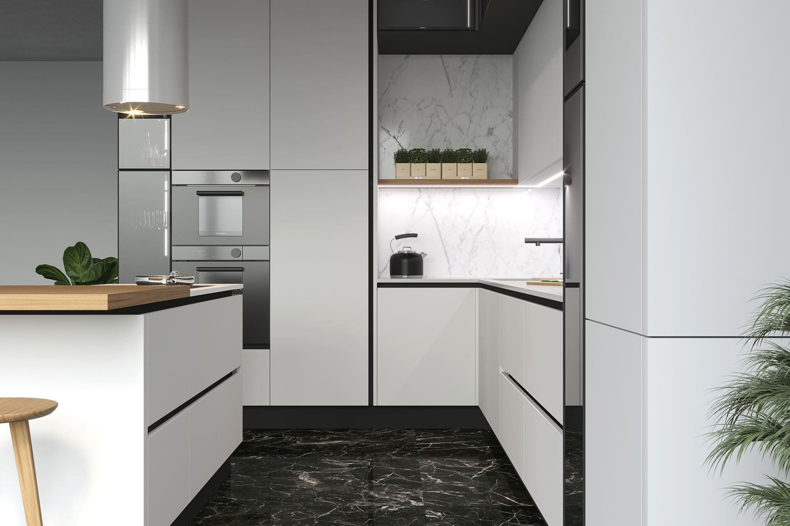 Кухня Модо Бьянко