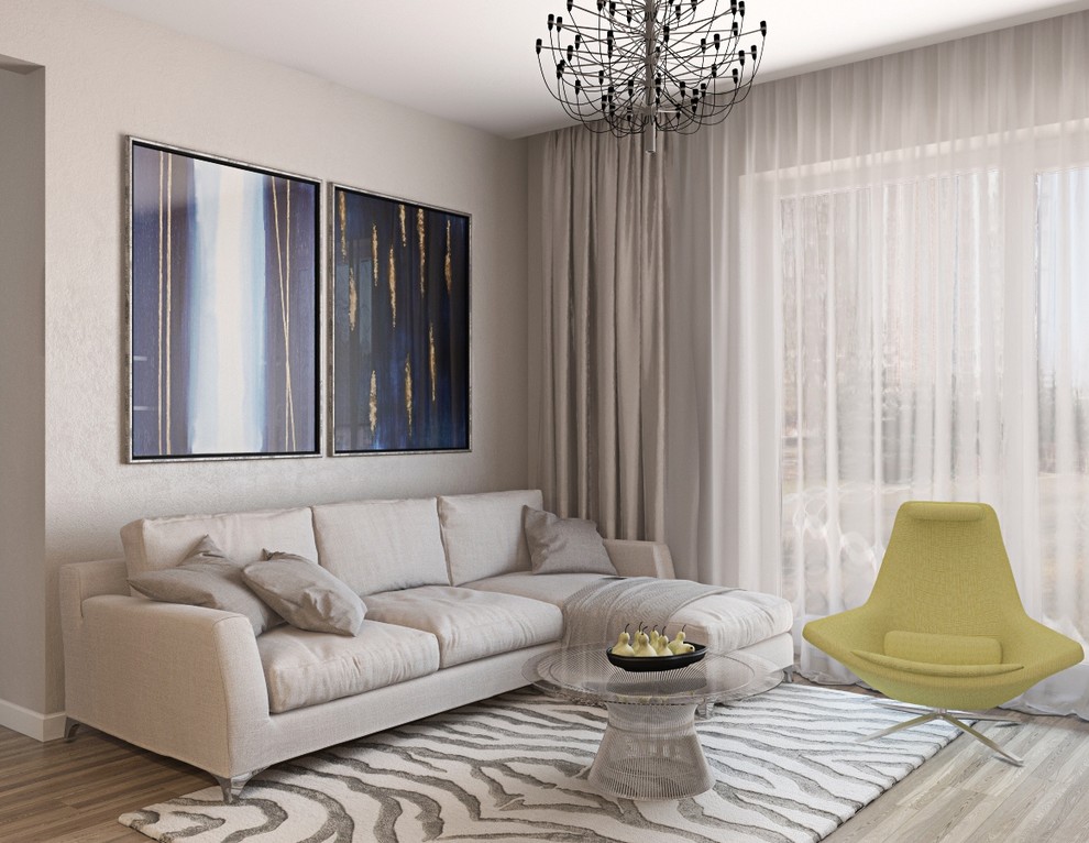 Таунхаус с черными акцентами