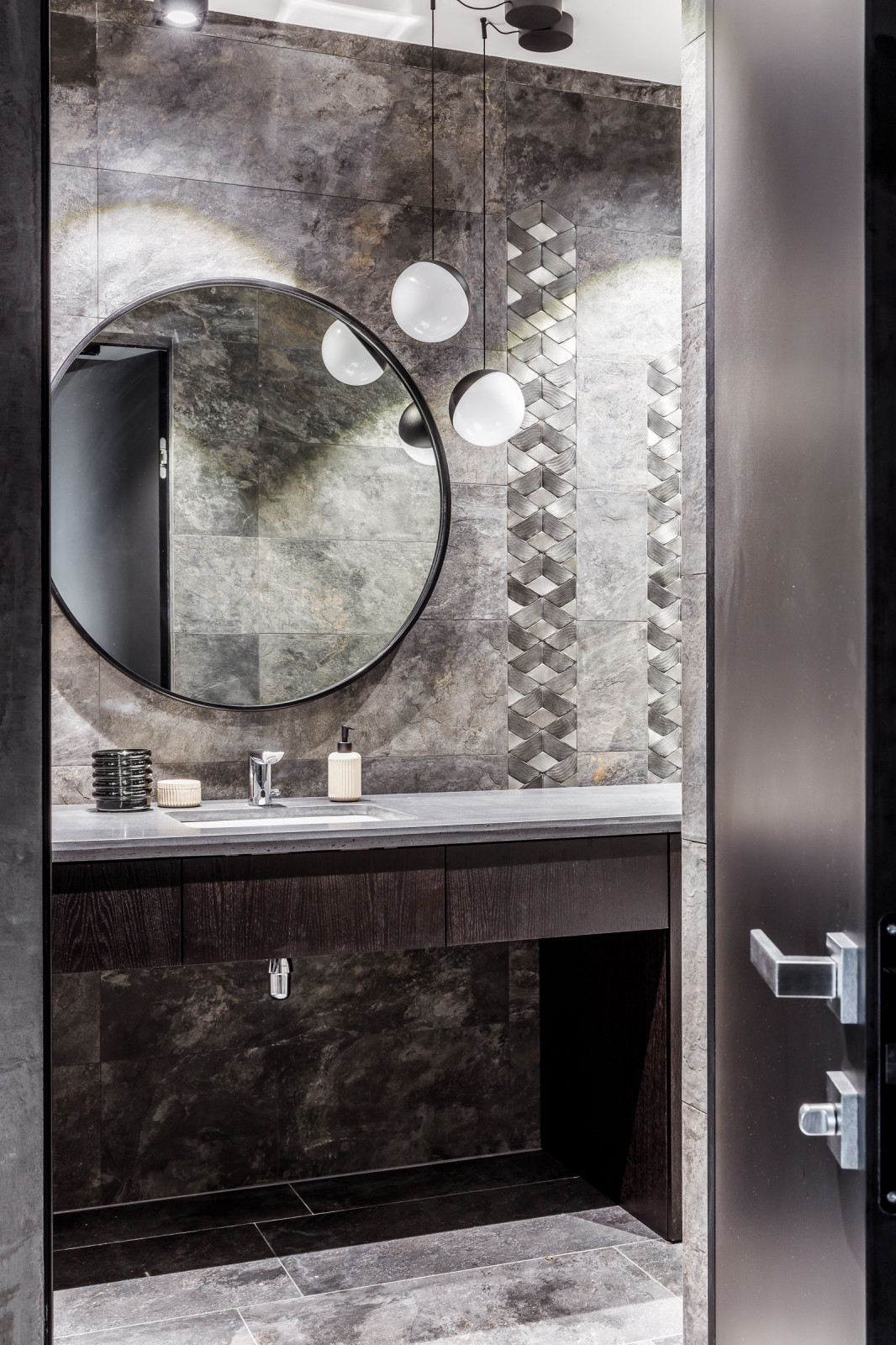 Квартира с бирюзовым акцентом