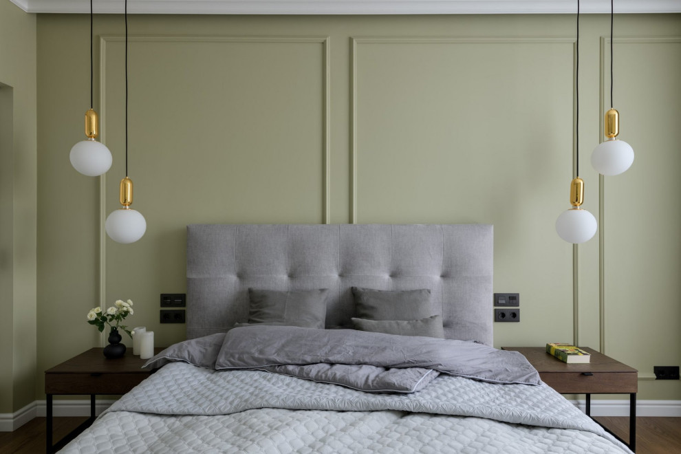 Neoclassicism in the interior of the apartment