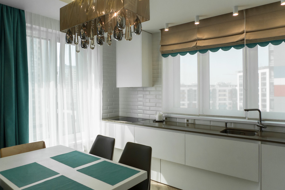 ЖК Легенда на Яхтенной кухня-гостиная