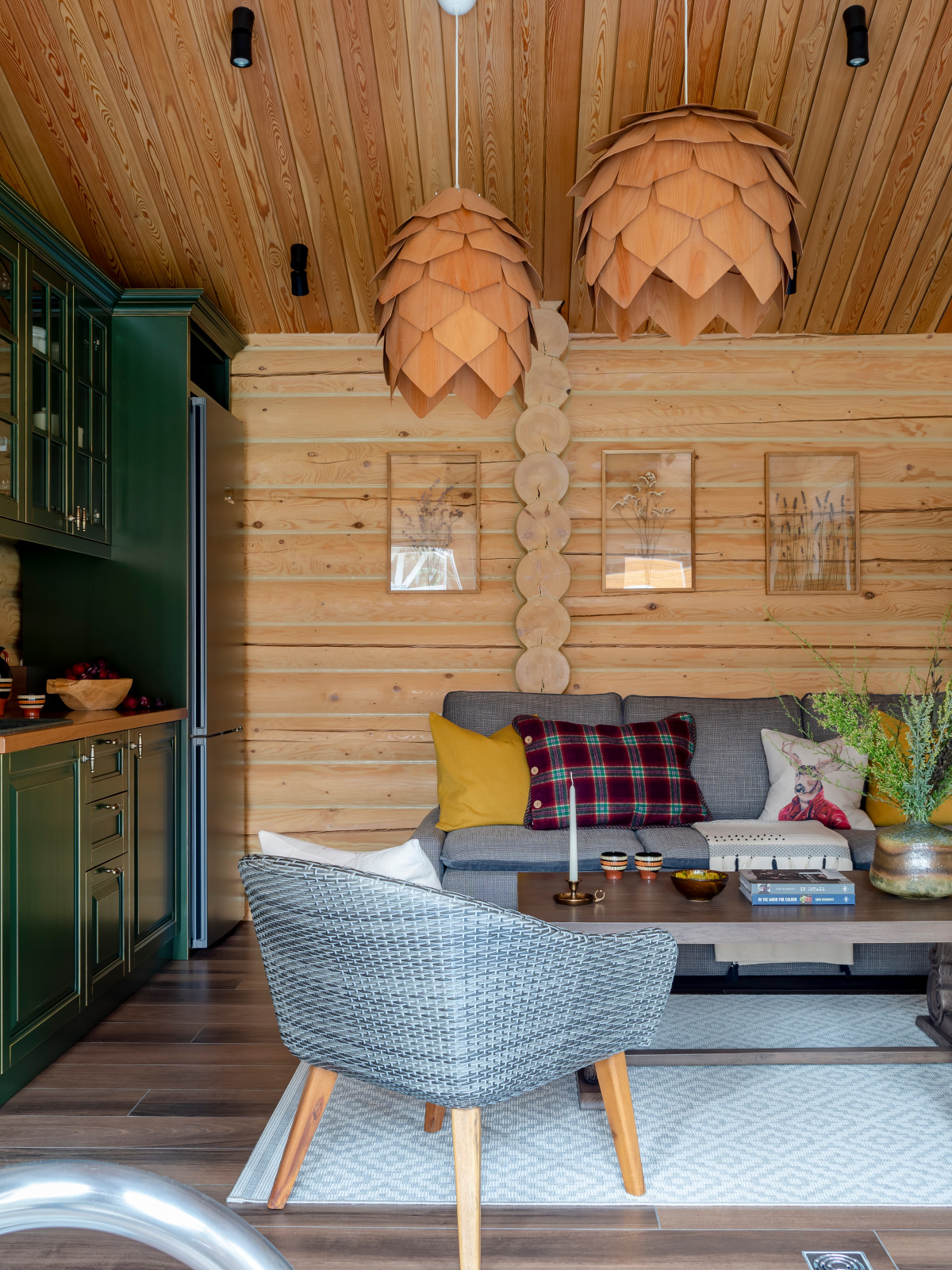 Банный домик с бассейном (фото)