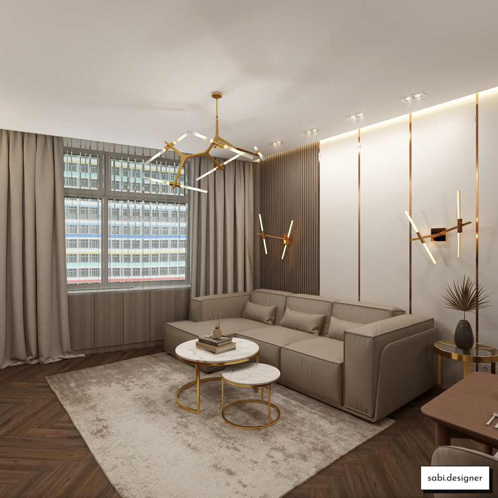 НЕОКЛАССИЧЕСКАЯ КВАРТИРА ЖК ТРИКОЛОР 110 М КВ