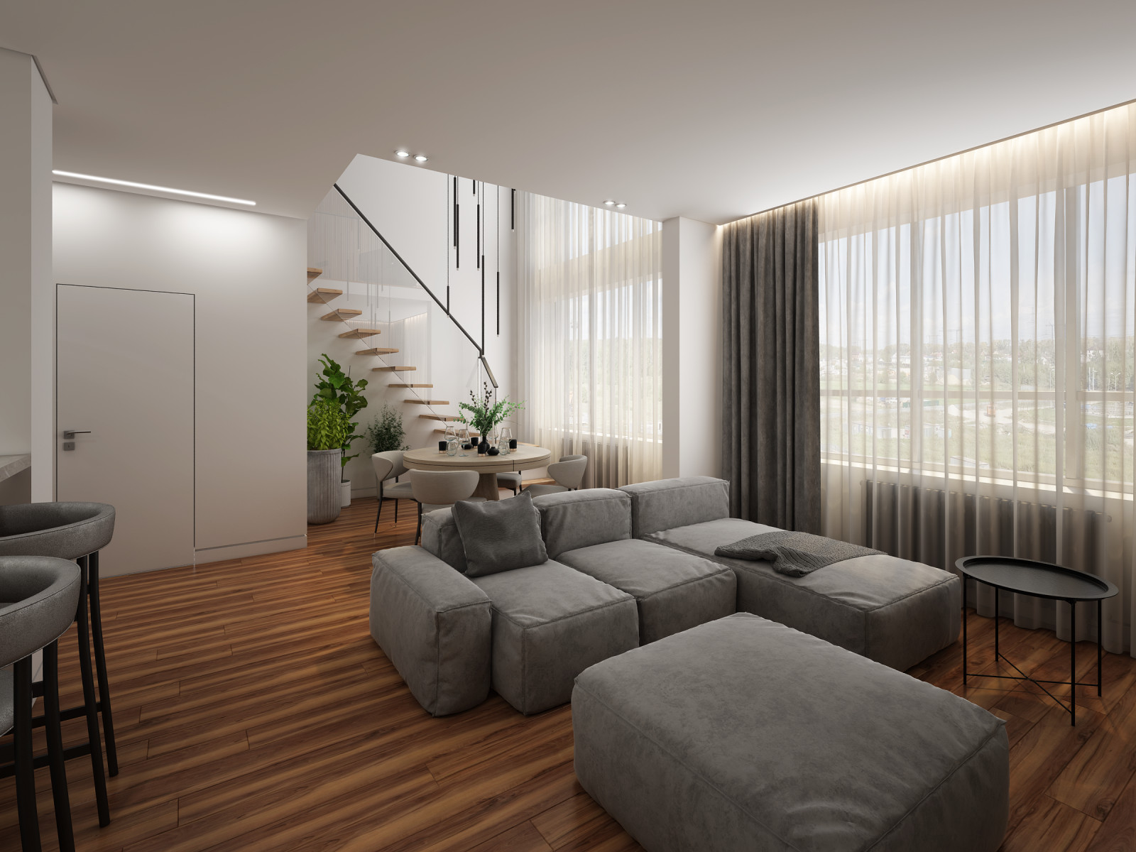 Двухуровневая квартира