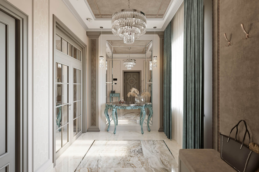 Дизайн интерьера жилого дома. Современная классика.