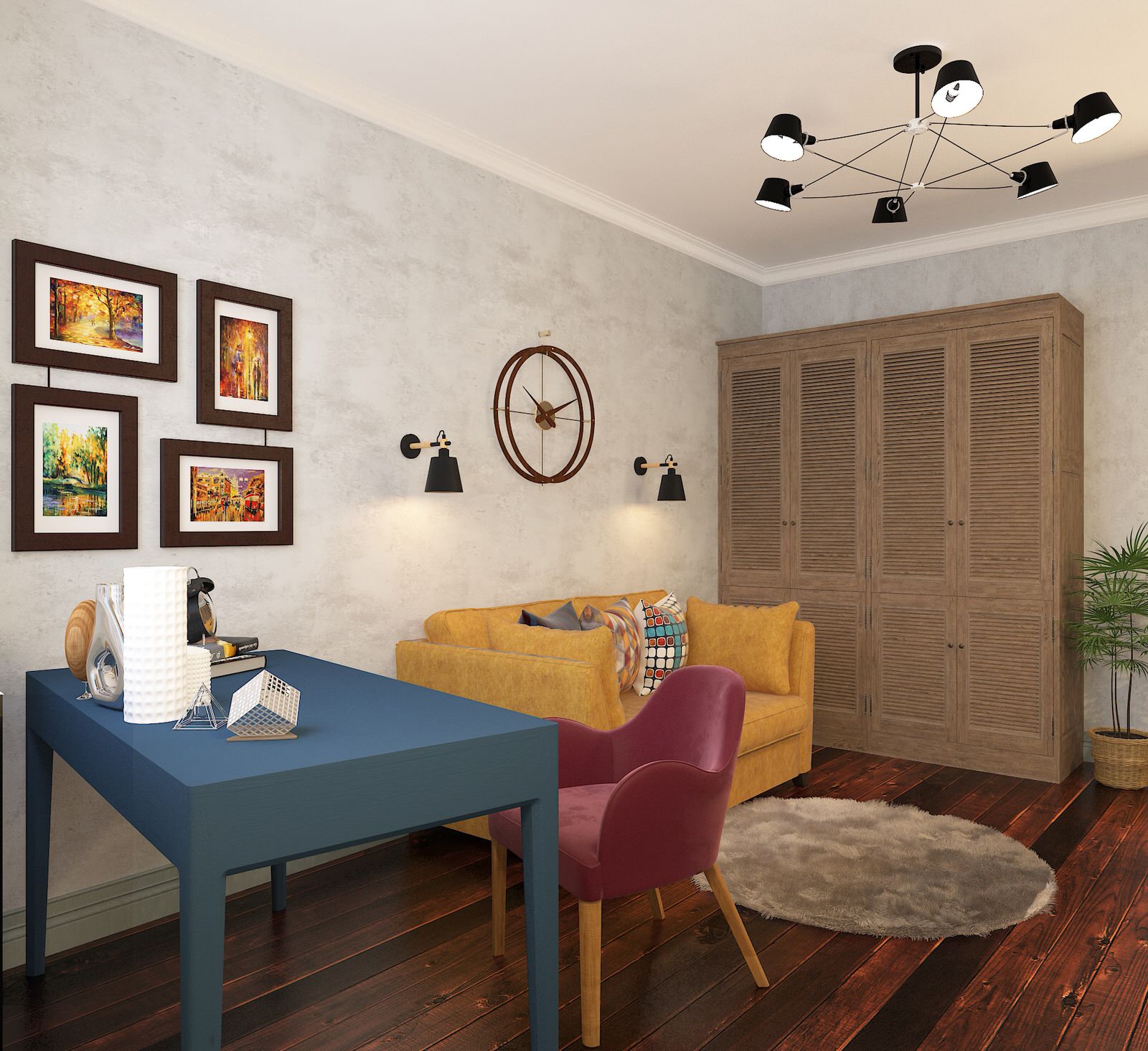 Теплое сочетание