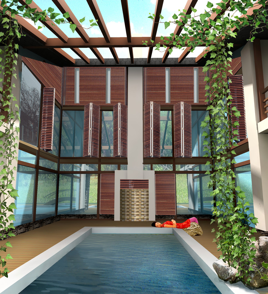 Рабочий проект дома у деревни Зенькино Истринского района Московской области.