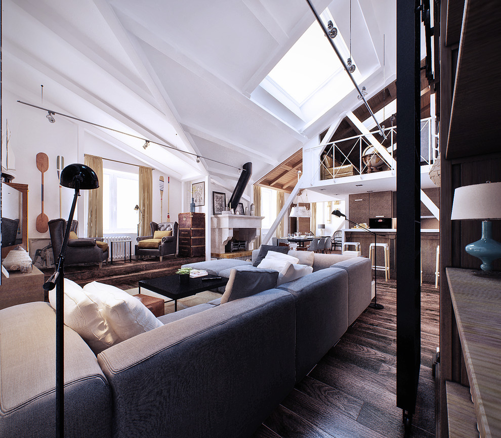 Квартира в скандинавском лофте