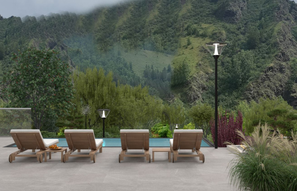 Ландшафтное благоустройство Базайская.