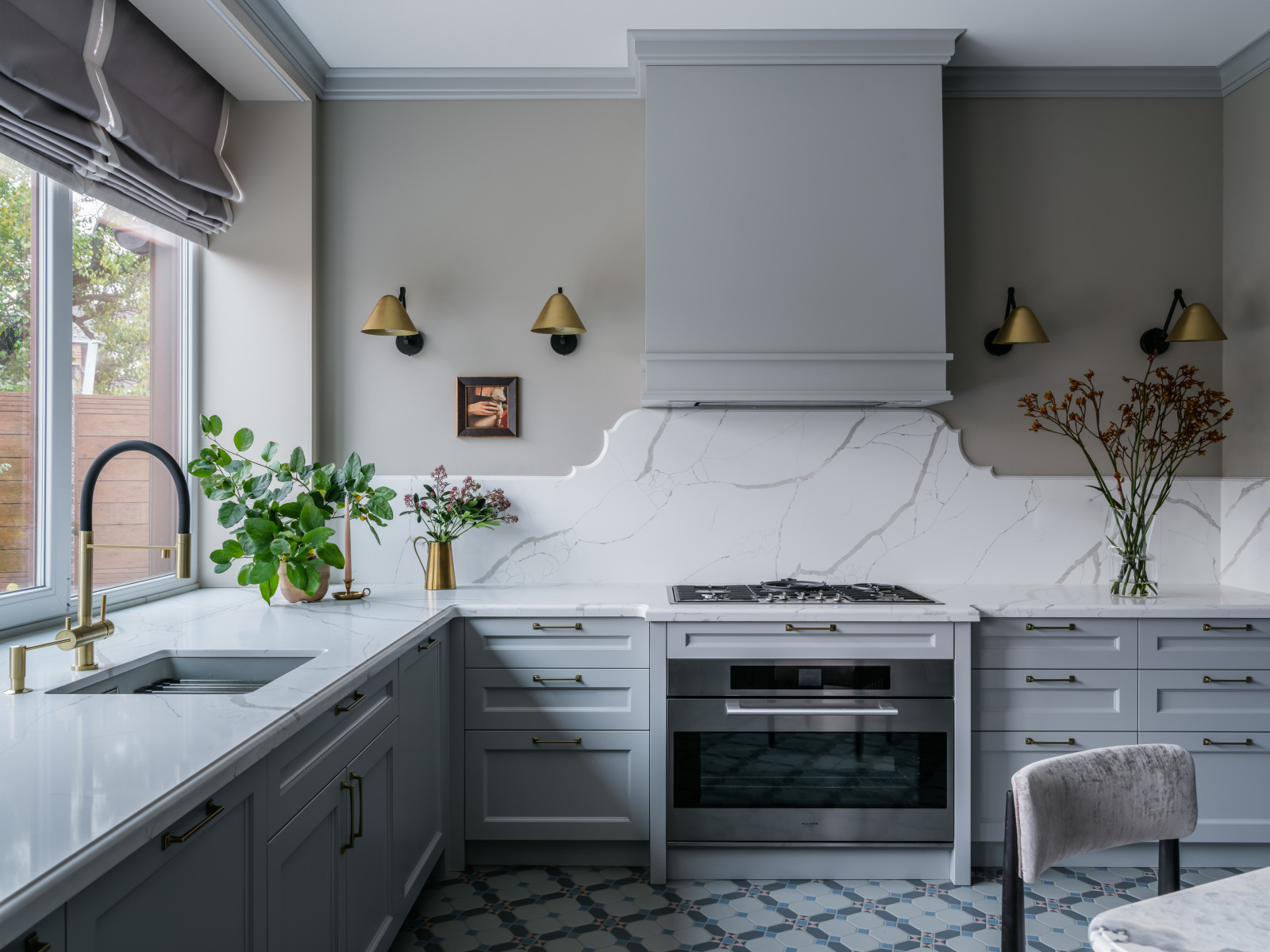 Дом с зелёной гостиной