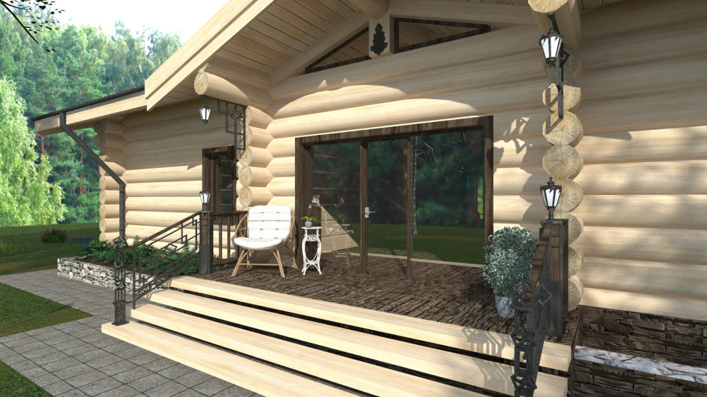 ДОМ В СОСНОВОМ ЛЕСУ