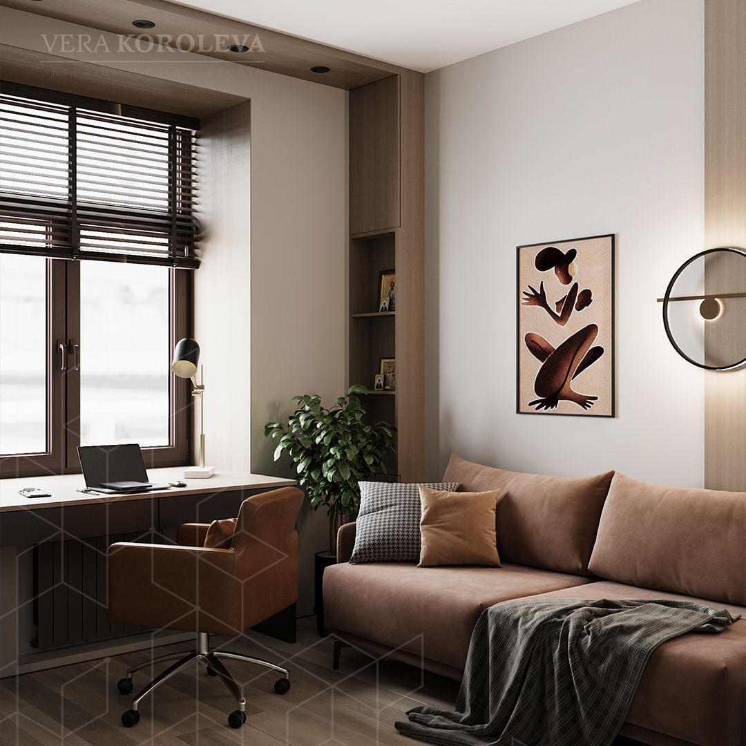 Дизайн-проект квартиры площадью 130 кв. м в Москве