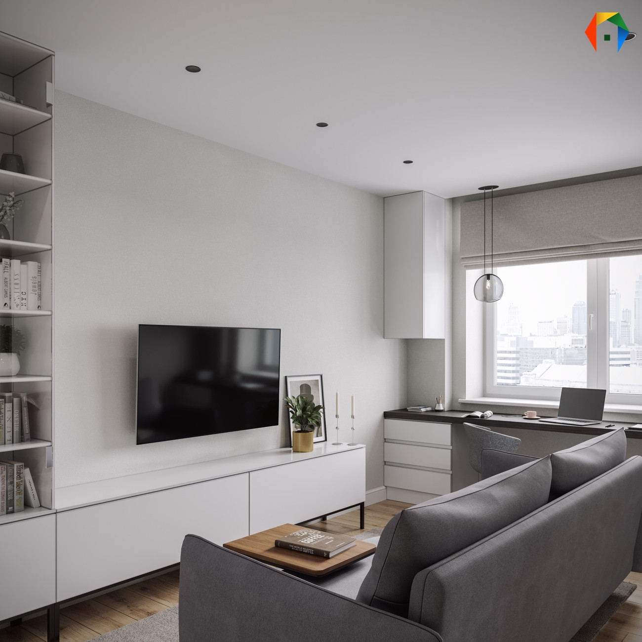 Москвичка. Дизайн для квартиры с солнечной прихожей