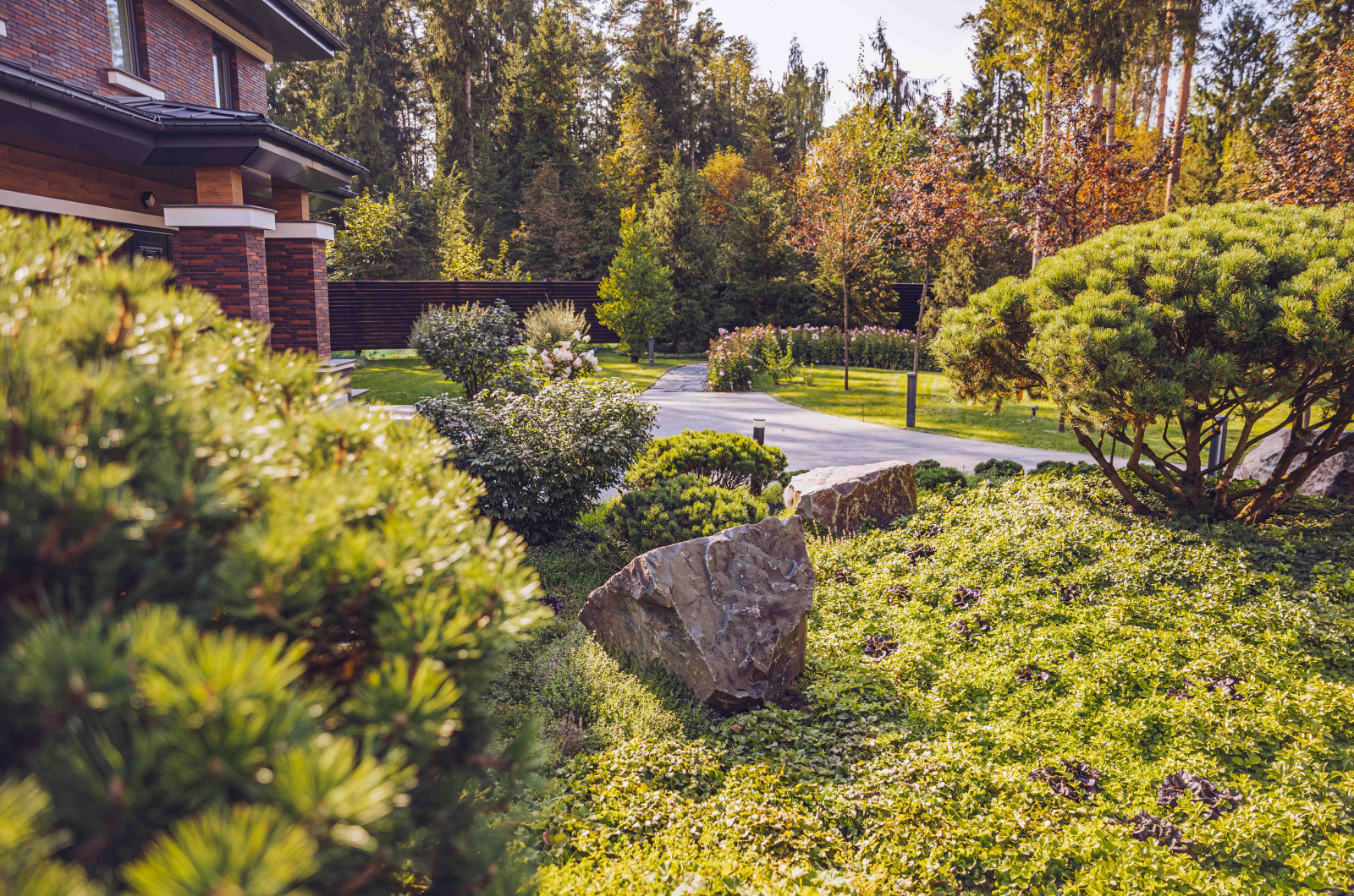 Архитектурное Решение в Пейзажном Стиле