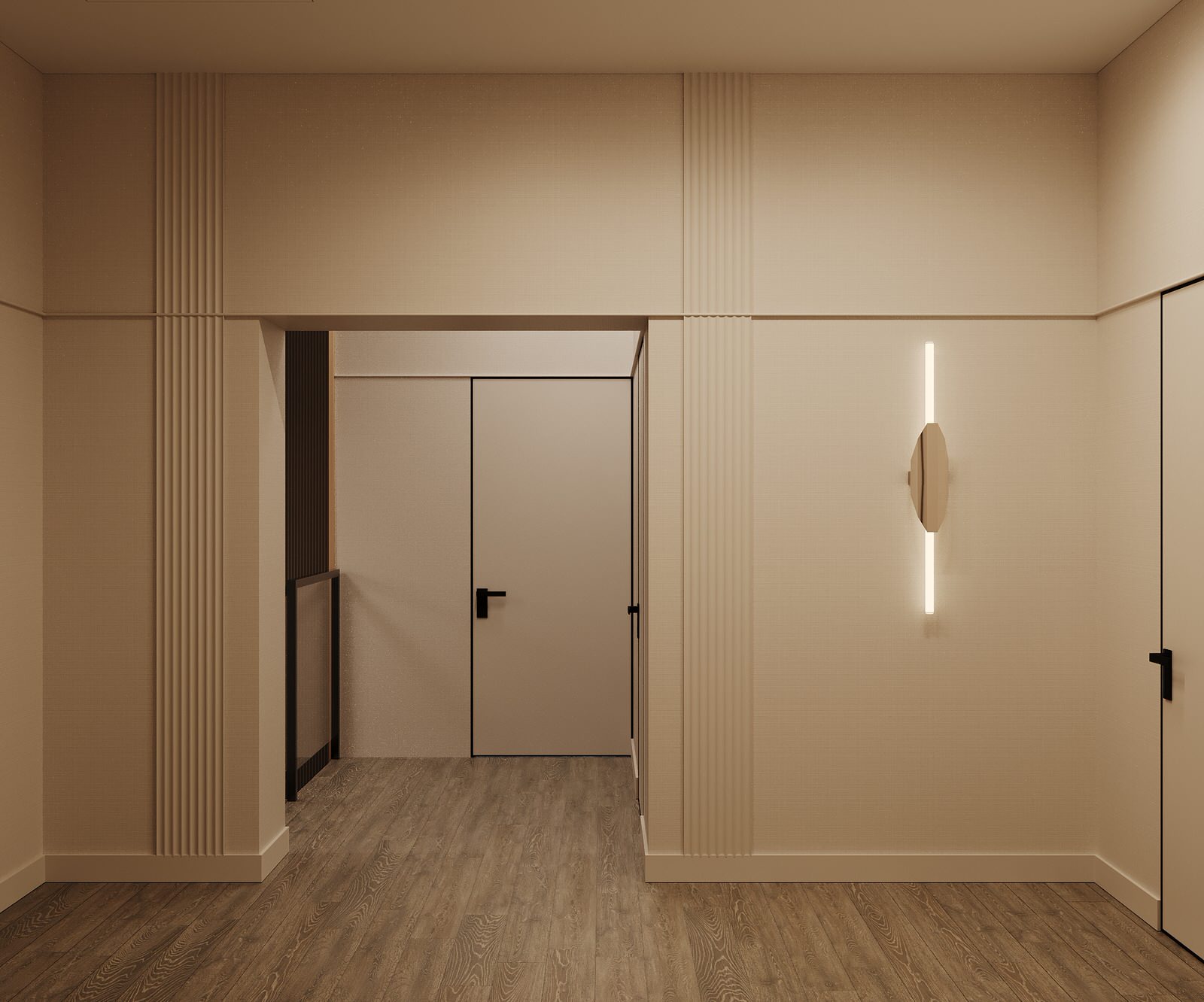 Интерьер загородного дома кардинально отличающийся от домов в округе