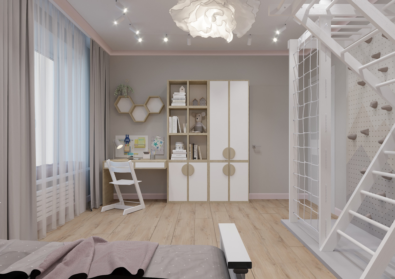 Дом в теплых оттенках