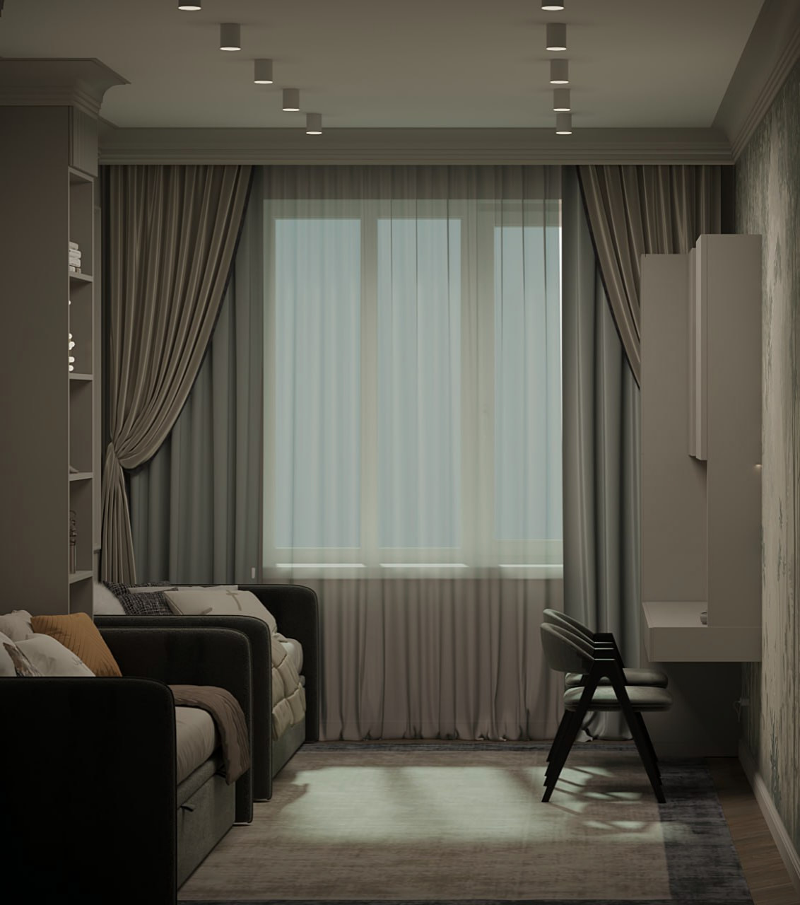 Проект частного интерьера