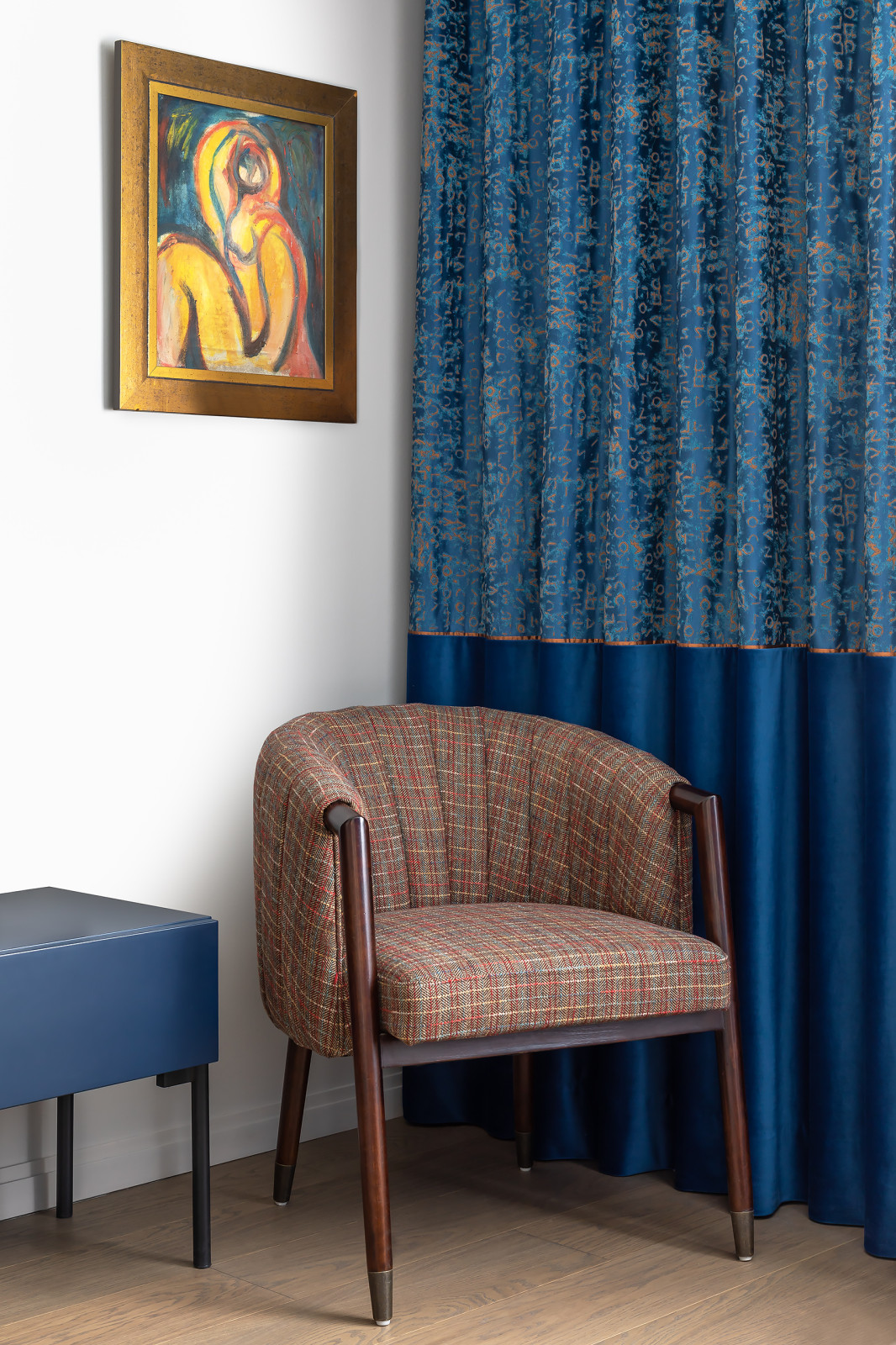 Квартира с яркими деталями и штрихами