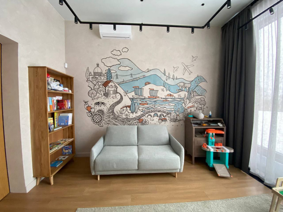 Обложка проекта: Трансформация кабинета в детскую