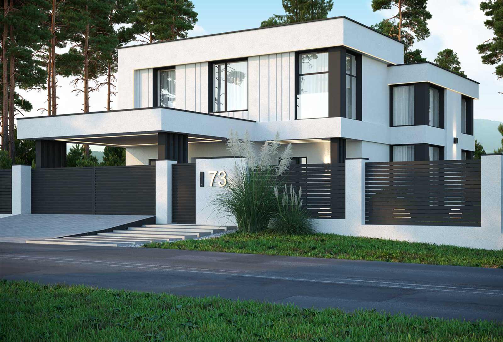 Обложка проекта: WhiteVilla 260m2