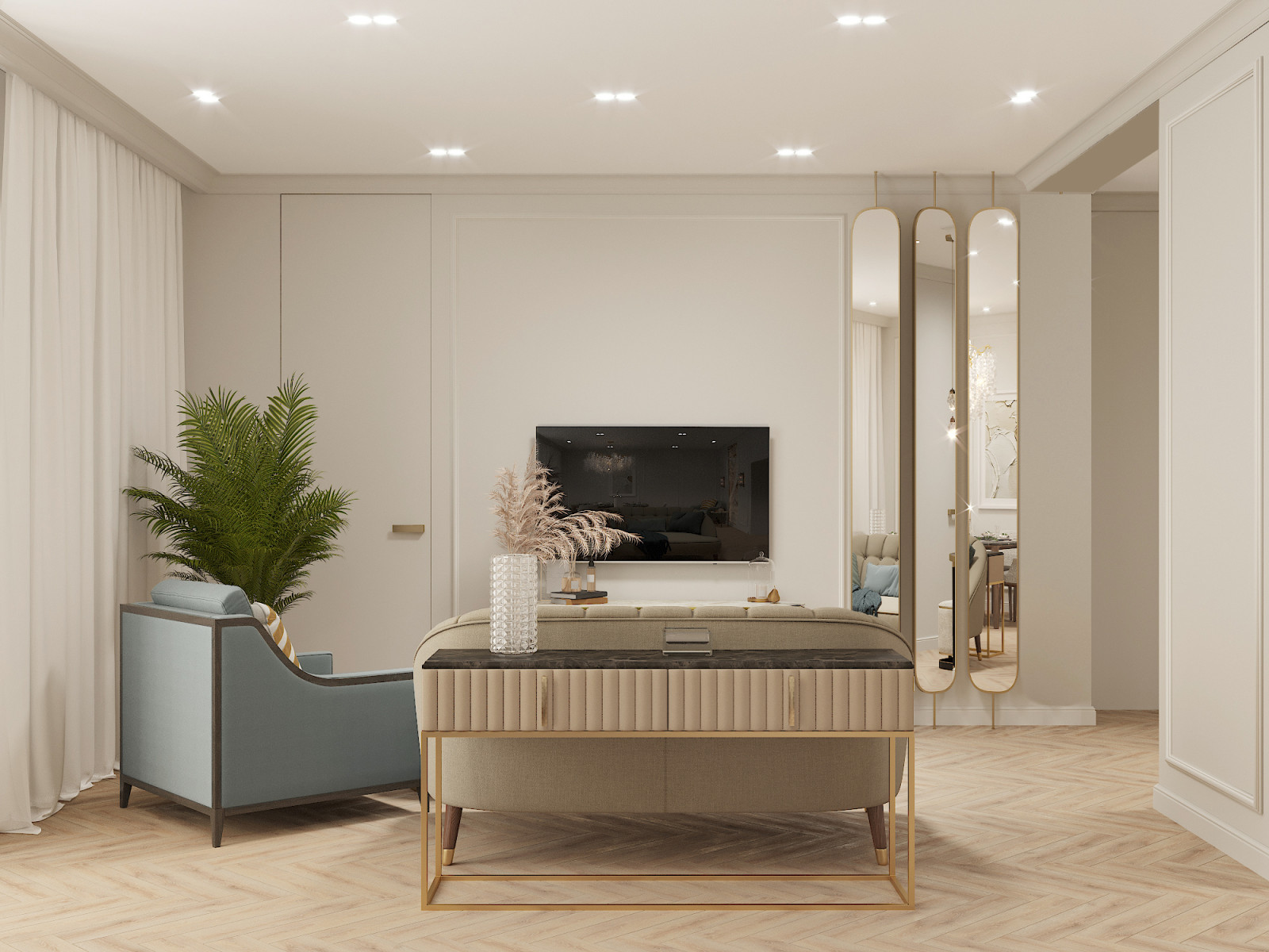 Квартира в современной классике