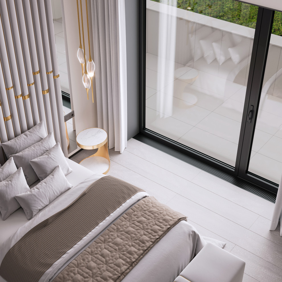 Современный дом на берегу Волги